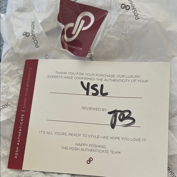 YSL Tan Shoulder Bag with Chain Strap - Picture 10 of 15